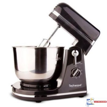 TECHWOOD TMB-366 Robot Pâtissier - 300W - Bol inox d’une capacité de 3,5L - 6 vitesses