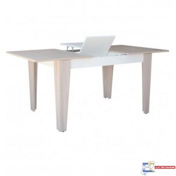 TABLE Salle à Manger EXTENSIBLE 130/170x90cm TC0065CB/BC