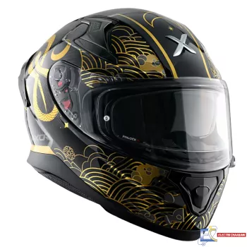 Casque AXOR Apex INFINITY BLACK/GOLD -XL
