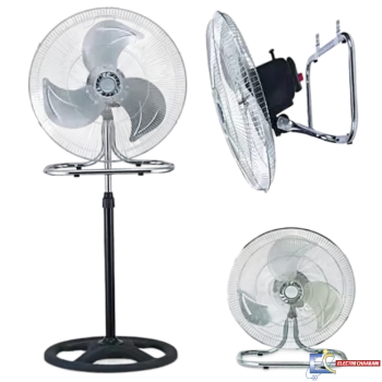 Ventilateur ALPHA 3 en 1  - V20 - 60 W - Silver