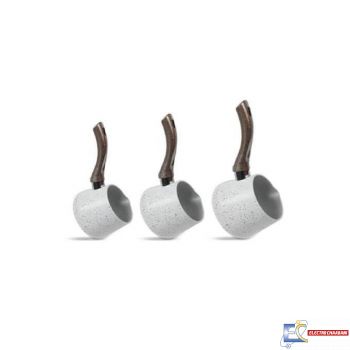 Set de 3 pieces zezwa Martef - Granite - Beige