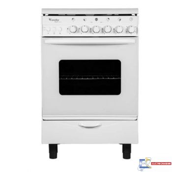 Cuisinière à gaz CONDOR Q4500W 55cm Blanc