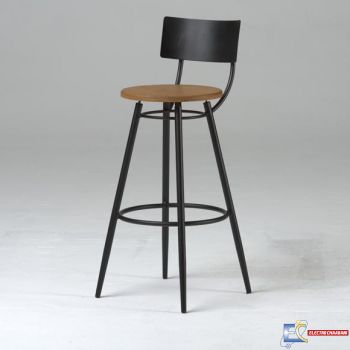 Tabouret Vinyle Avec Dossier