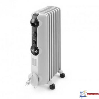 Radiateur bain d'huile DELONGHI TRRS0715 7 Eléments Blanc