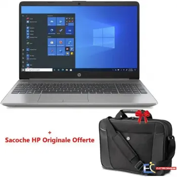PC PORTABLE HP 255 G8 RYZEN 3 4GO 1TO + SACOCHE HP - GRIS (32P03EA)