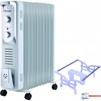 RADIATEUR BAIN D'HUILE CONDOR 13 ÉLÉMENTS / 2550W