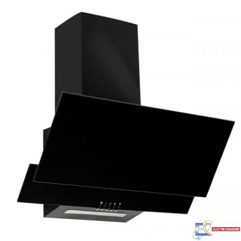 Hotte Décorative Inclinée FRANCO 60cm - vitro Noir - FR-1065