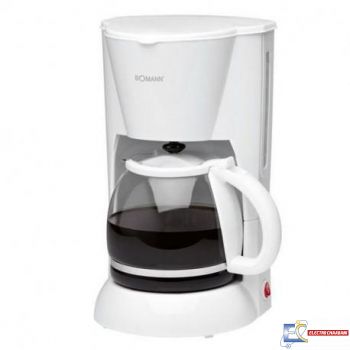 Cafetière BOMANN KA183CB 900W 12-14 Tasses Blanc