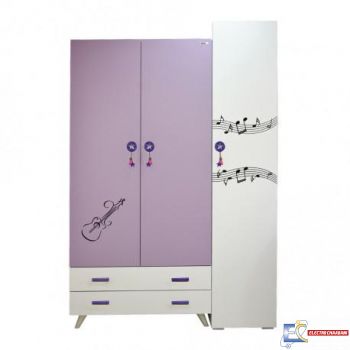 Chambre A Couché Pour Enfant VIOLETTE CHE28VL/BC000