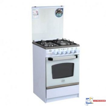 Cuisinière à Gaz AZUR AZ5555SW 55cm - Blanc