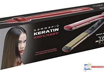 Fer a lisseur GAMMAPIU keratin Professionnel 230°C