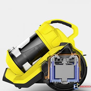 Aspirateur multi-cyclone KARCHER VC 3 Plus - Noir & Jaune