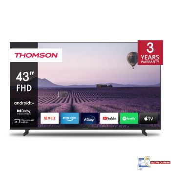 Téléviseur THOMSON 43" FHD GOOGLE TV 43FG2S14 - Noir