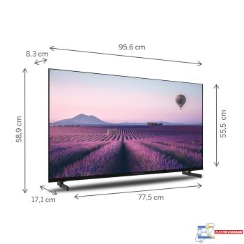 Téléviseur THOMSON 43" FHD GOOGLE TV 43FG2S14 - Noir