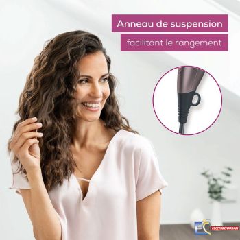 Sèche cheveux compact pliable BEURER HC17 - 1300W