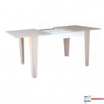 TABLE Salle à Manger EXTENSIBLE 130/170x90cm TC0065CB/BC