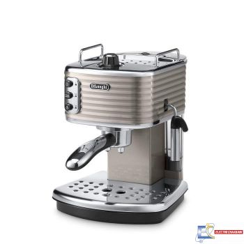 DELONGHI ECZ 351.BG Machine expresso classique Scultura - 1,4 L - Bronze beige