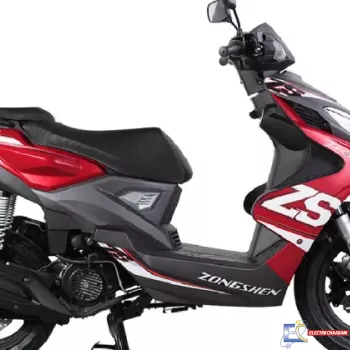 SCOOTEUR ZONSEN ZT6 UNISCOOT 124CC - ROUGE
