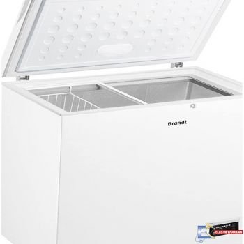 Congélateur Horizontal BRANDT BFK747YSW 400 Litres Blanc