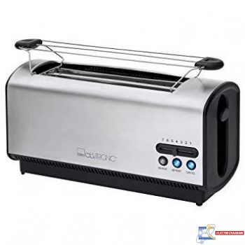 Grille Pain CLATRONIQUE 1200W - Noir & Inox