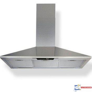 Hotte Pyramide Whirlpool AKR 945/IX 90cm Inox