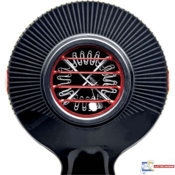 Sèche Cheveux Gamma Piu 5555 Turbo Noir - 2400W