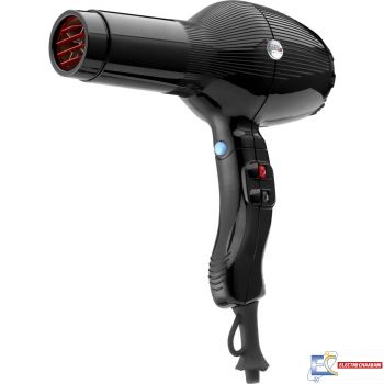 Sèche Cheveux Gamma Piu 5555 Turbo Noir - 2400W