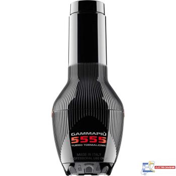 Sèche Cheveux Gamma Piu 5555 Turbo Noir - 2400W