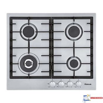 Plaque de cuisson FOCUS 4 Feux Inox F.804X