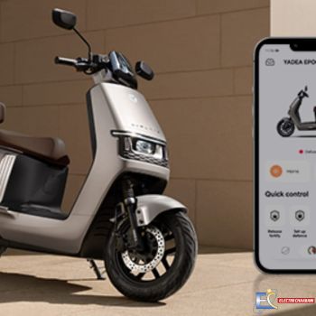 SCOOTER ELECTRIQUE YADEA  EPOC H+ - 2000W - BLANC