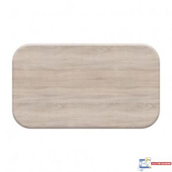 Table Rectangulaire SOTUFAB PVC 100x80 cm - Noyer - TC00012NY