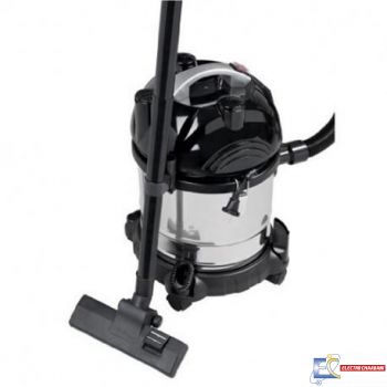 Aspirateur Eau et Poussière CLATRONIC BS1285 1600W Noir & Acier