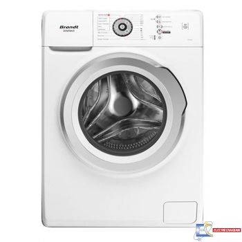 Lave-Linge BRANDT BAL62WS 6 kg - Blanc + Lilas Poudre machine 5 Kg