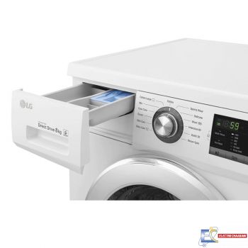 Machine à laver Automatique LG FH4G6TDY2 8 KG-Blanc