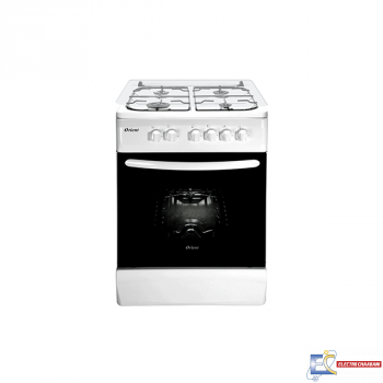Cuisinière Orient à gaz 4 Feux OC-50-60EB -Blanc - Gaz Bouteille