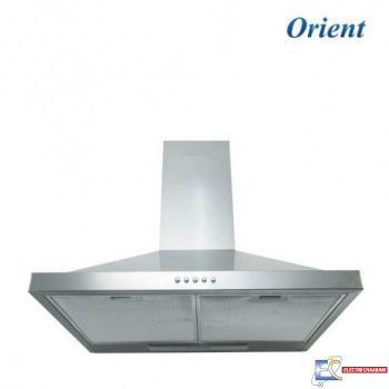 Hotte cheminée pyramidale Orient 60cm - Inox