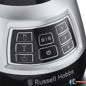 Blender Russell Hobbs Professionnel  25720-56 1,5L, Lames 6 Pointes Revêtement Titane, 3 Programmes, 3 Vitesses - Velocity