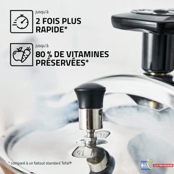 Cocotte Tefal SEB Minute A Induction P0530700 - 6L - Inox