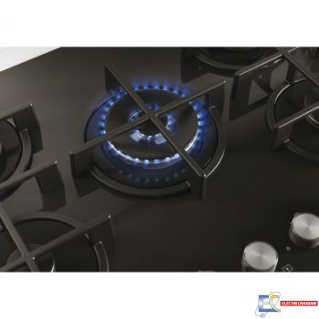 Plaque De Cuisson CANDY 5 Feux Vitro Noir CVG74WPB
