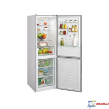 Réfrigérateur Combiné CANDY No Frost 342 Litres - SILVER - CCE3T618FS