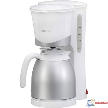 Machine à Café CLATRONIC Avec Thermo 1L KA3327 - Blanc