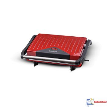 TECHWOOD Grill Viande & Panineuse - TPG-755 - Rouge