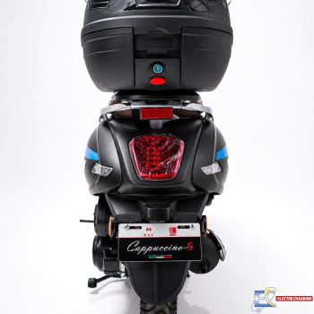 Scooteur CAPPUCINO S SLC - 125 CC - NOIR MATT