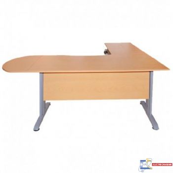 Bureau OPÉRATEUR BASE + EXTENSION LATÉRAL + RETOUR + PORTE CLAVIER BO011