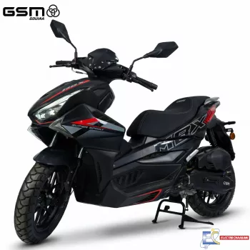 Scooter GSM MBX 125cc Noir Brillant
