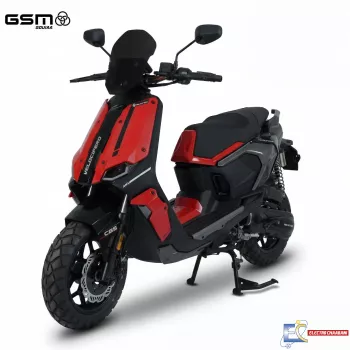 Scooter MOBSTER 125cc Rouge– 4 temps