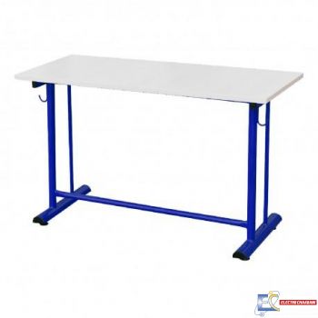 TABLE ECOLIER BIPLACE A DEGAGEMENT LATERAL TE04