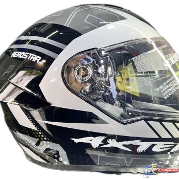 CASQUE AEROSTAR AXTER - NOIR / GRIS