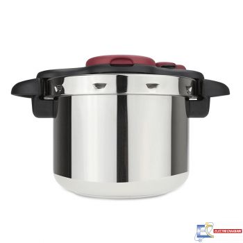 Cocotte TEFAL clipso easy 6L P4620766 Noir & Inox