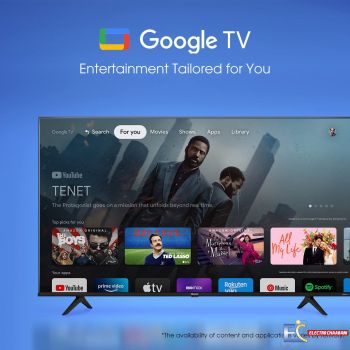 Téléviseur Hisense 50" Class A6 Series LED 4K UHD Smart Google TV